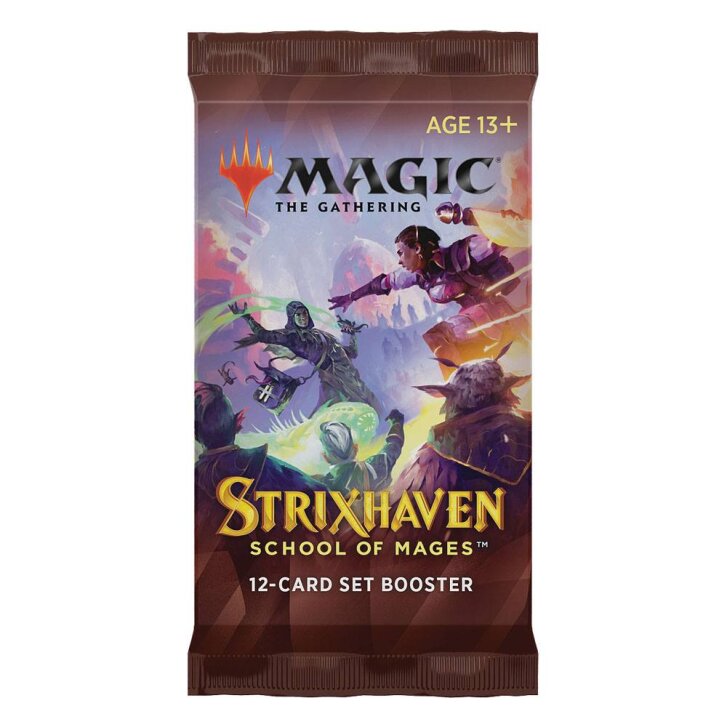 Strixhaven: School of Mages Set Booster Packung - Englisch