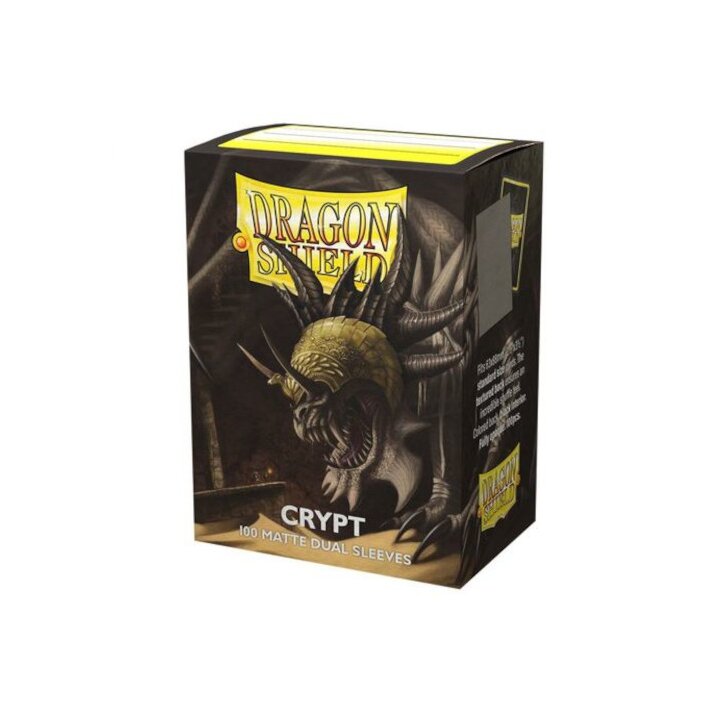 Dragon Shield - Dual Matte Sleeves (100) Crypt (Grey)