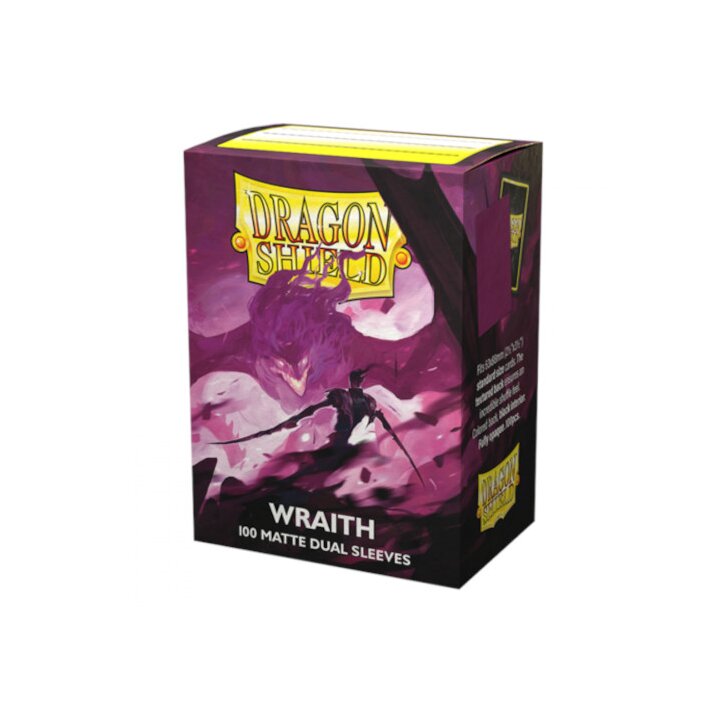 Dragon Shield - Dual Matte Sleeves (100) Wraith (Purple)
