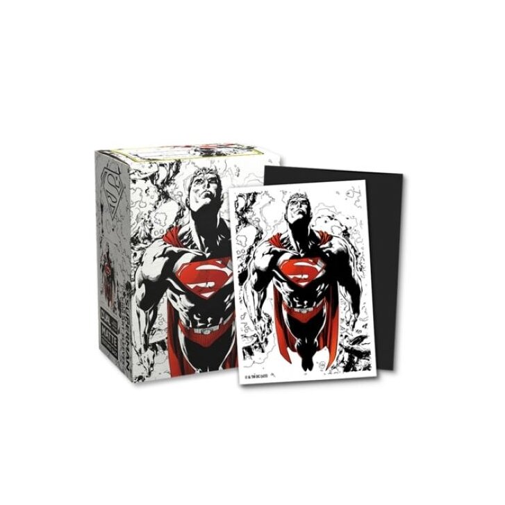 Dragon Shield - Dual Art Matte Sleeves - Superman (red/white) (100)