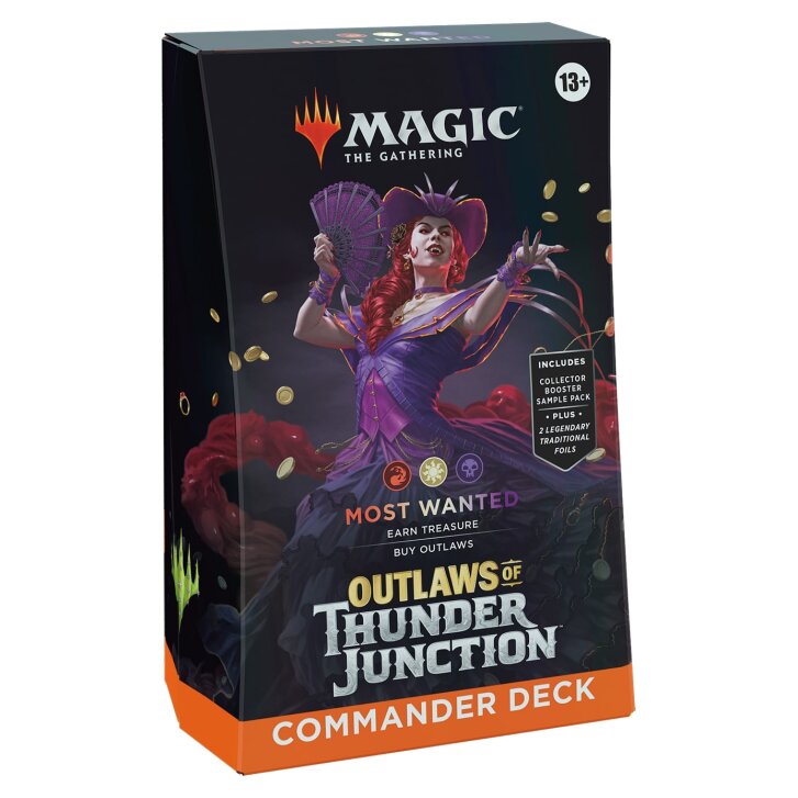 Outlaws of Thunder Junction Commander Deck - Englisch Most Wanted