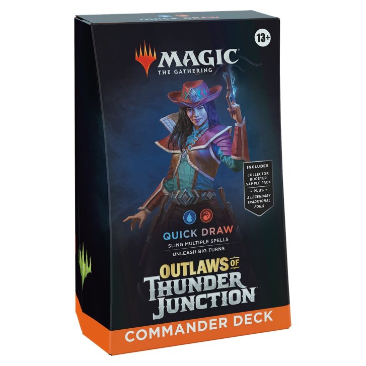 Outlaws of Thunder Junction Commander Deck - Englisch Quick Draw