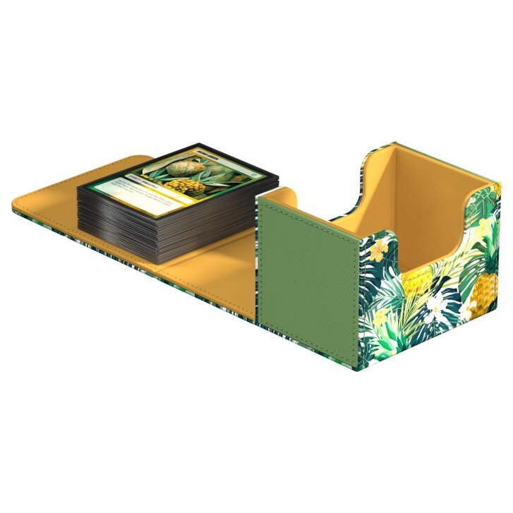 Ultimate Guard Sidewinder 100+ Floral Places Part 2 - Deck Box for Magic the Gathering Bahia Green