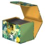 Ultimate Guard Sidewinder 100+ Floral Places Part 2 - Deck Box for Magic the Gathering Bahia Green