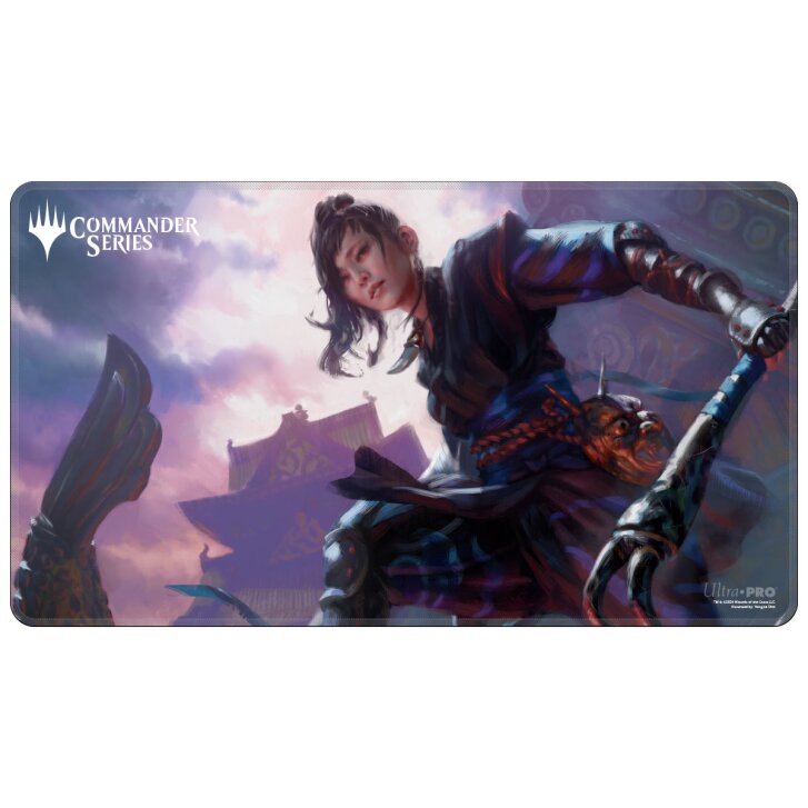 Ultra Pro - Standard Playmat - Magic: Commander Series - Release 2 - Allied Color Stitched Edge Yuriko