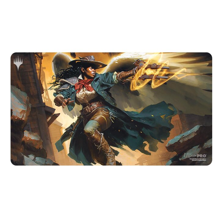 Ultra Pro - Standard Playmat - Magic: Outlaws of Thunder Junction White