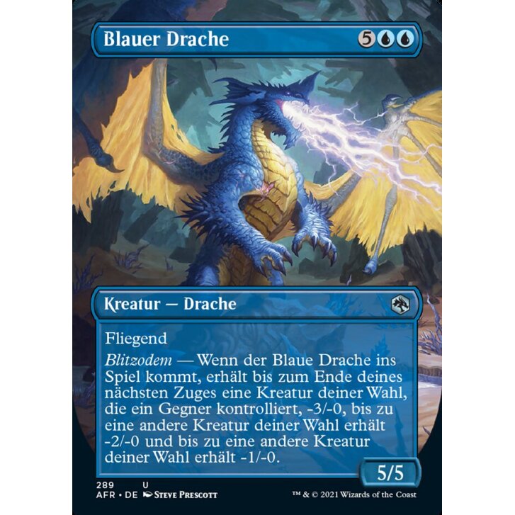 Blauer Drache