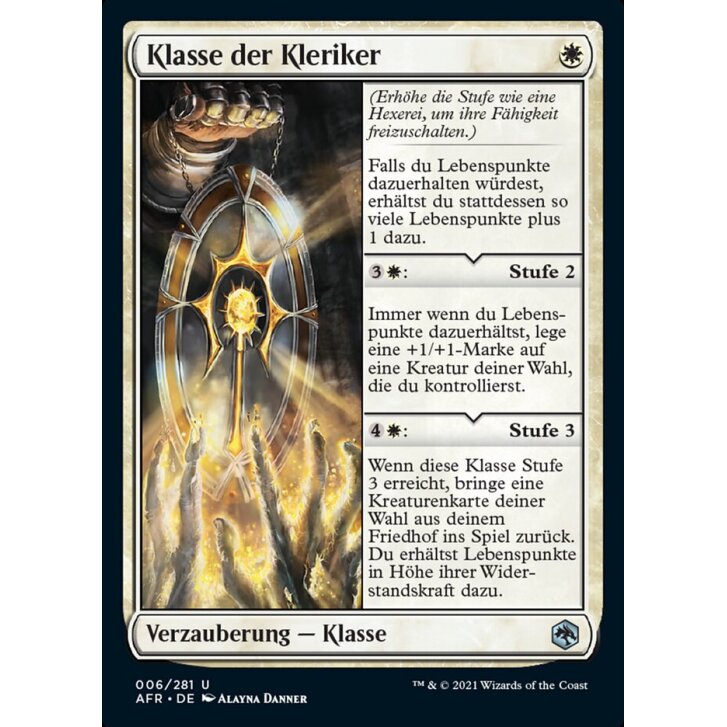 Klasse der Kleriker