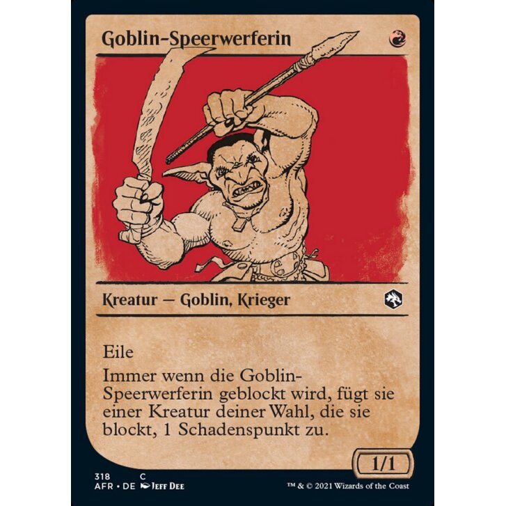 Goblin-Speerwerferin