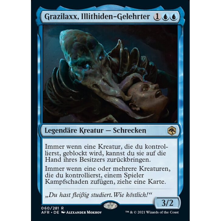 Grazilaxx, Illithiden-Gelehrter