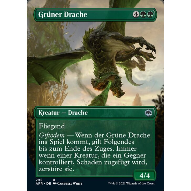 Grüner Drache