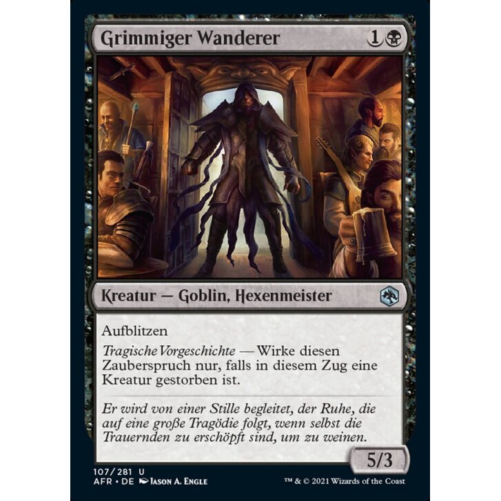 Grimmiger Wanderer