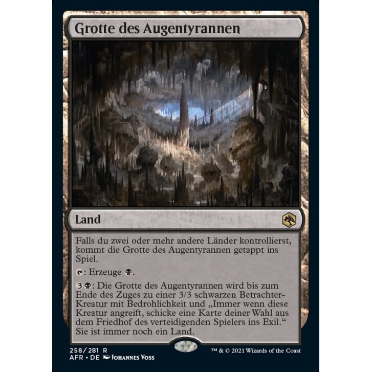 Grotte des Augentyrannen