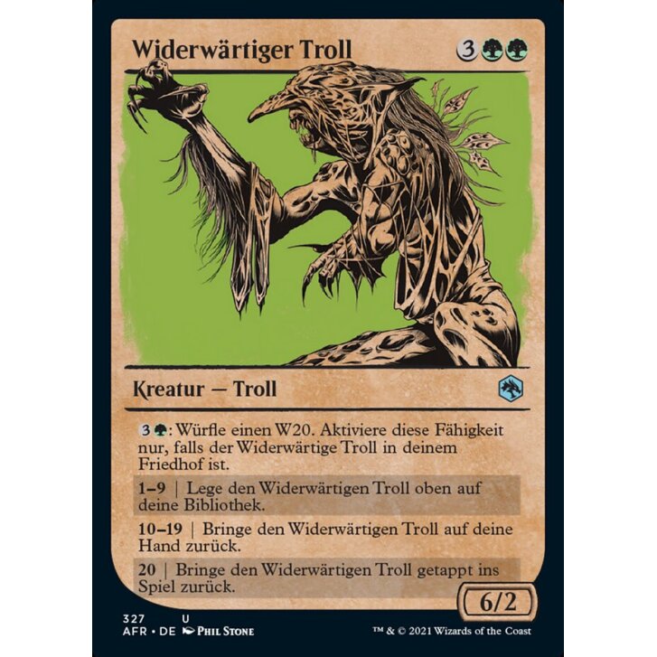 Widerwärtiger Troll