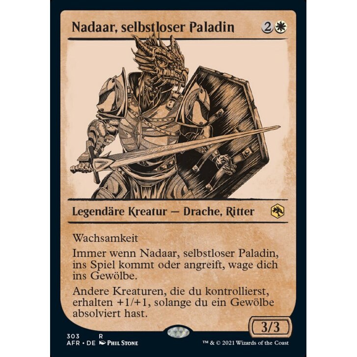 Nadaar, selbstloser Paladin