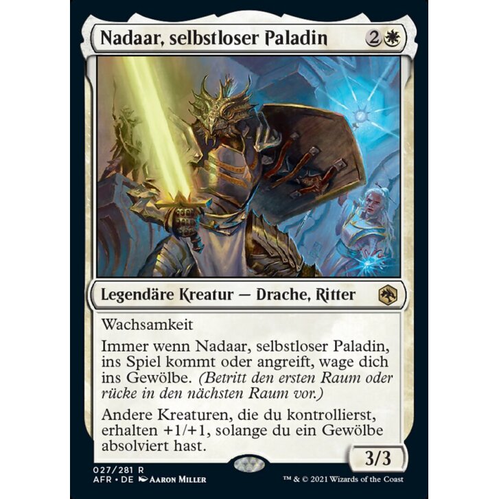 Nadaar, selbstloser Paladin