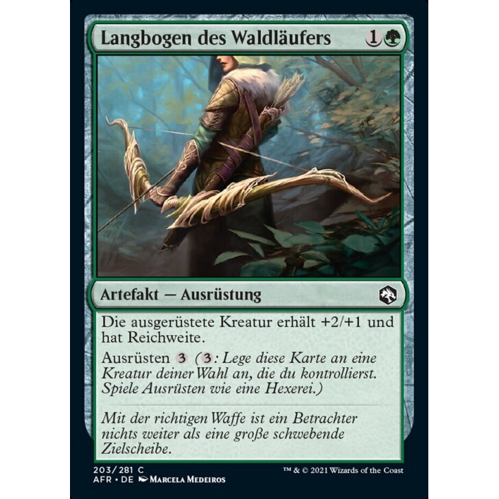 Langbogen des Waldläufers