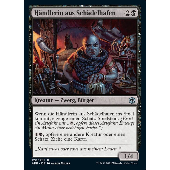 Händlerin aus Schädelhafen