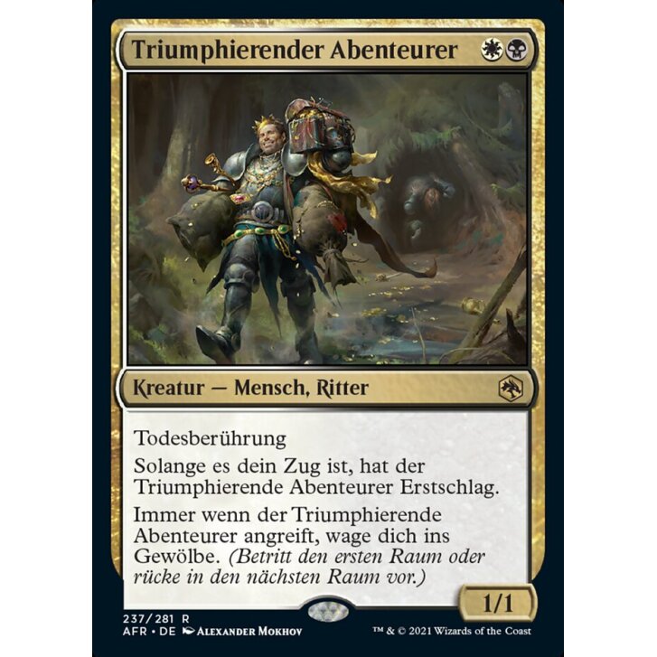 Triumphierender Abenteurer