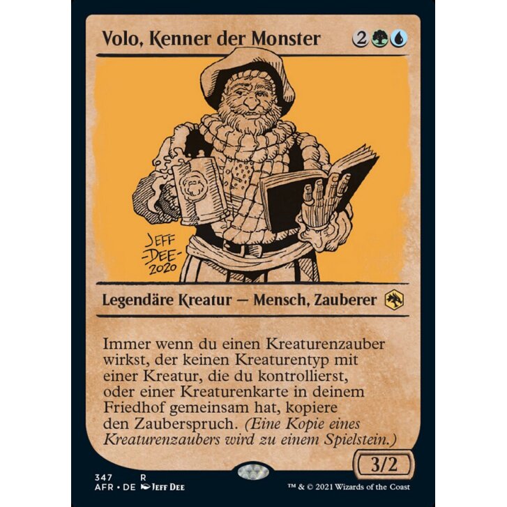 Volo, Kenner der Monster