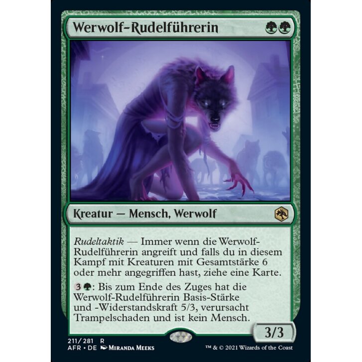 Werwolf-Rudelführerin