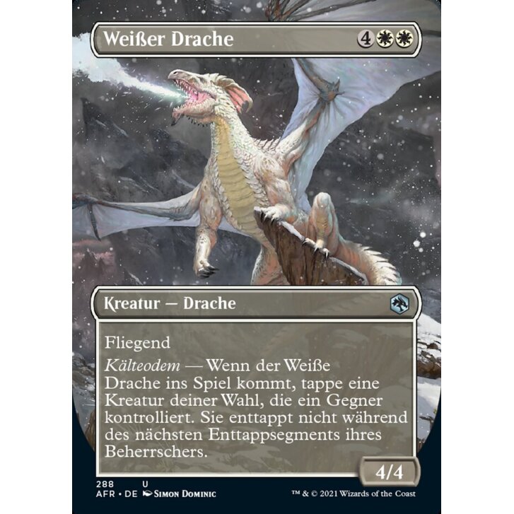 Weißer Drache